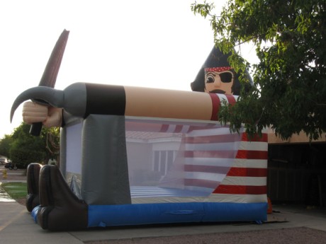 Rent the Pirate Bounce House