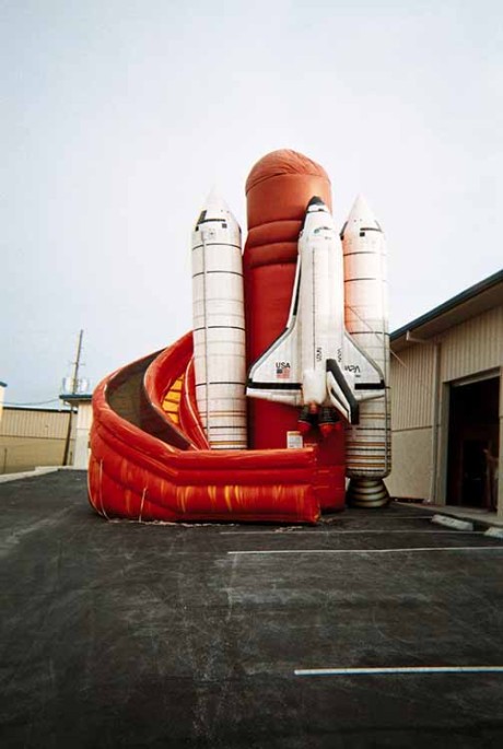Rent the Space Shuttle Turbo Slide