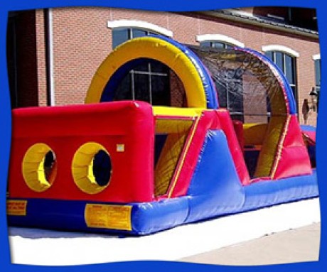 Inflatable Backyard Obstacle Challenge Rental