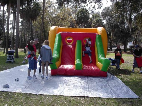Rent the Double Giant Slide and Bouncer