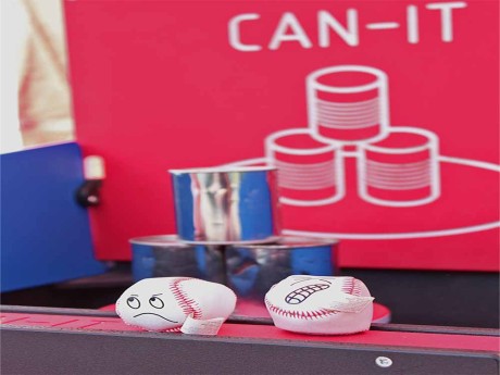 Can It Carnival Game | Tin Can Toss Game | Tabletop Game Rentals