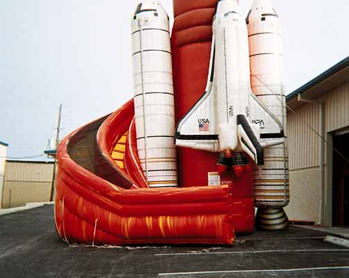 Rent the Space Shuttle Turbo Slide