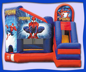 Spiderman Combo Bounce House Rental | FL Party Rentals