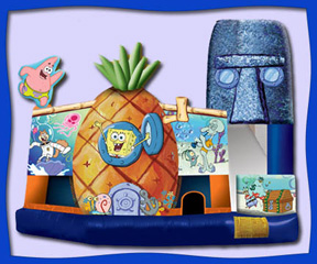 SpongeBob Bounce House Rental 1
