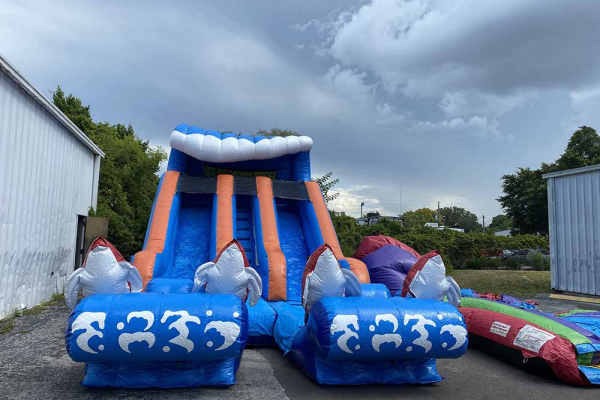 Rent the Double Lane Kahuna Water Slide