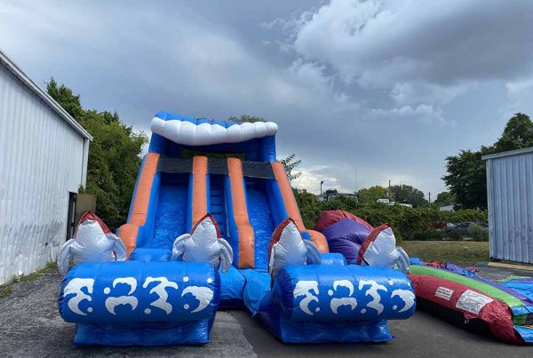 Rent the Double Lane Kahuna Water Slide