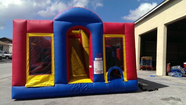 Scrambler Inflatable Obstacle Course Rental