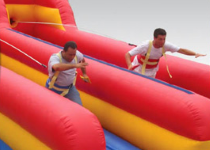 Corporate Party Rentals: Bungee Run