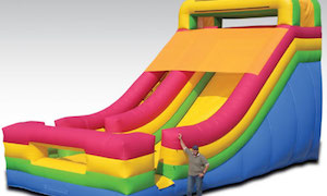 Rent the Super Deluxe Inflatable Slide