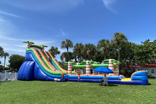 Tropical Slip and Splash Waterslide Rental 1