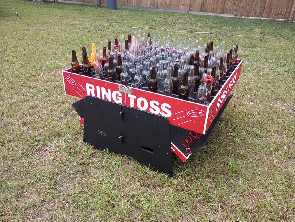 Wooden Ring Toss Carnival Game - Main Event Fun