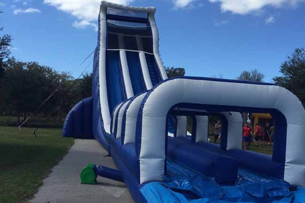 Mega Blue Crush Water Slide