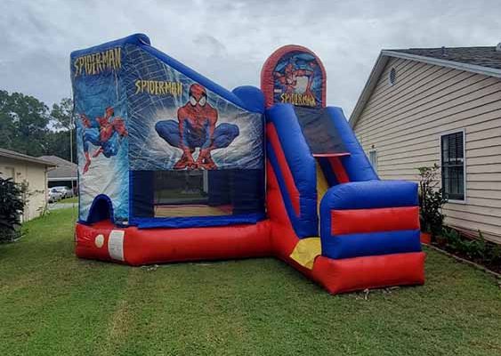Spiderman Combo Bounce House Rental 1