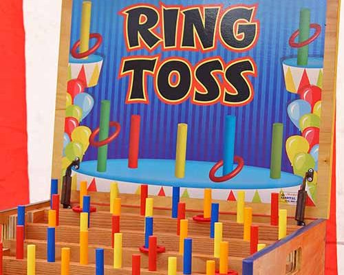 Tabletop Ring Toss Game | Ring Toss Rental | Indoor Carnival Games 2