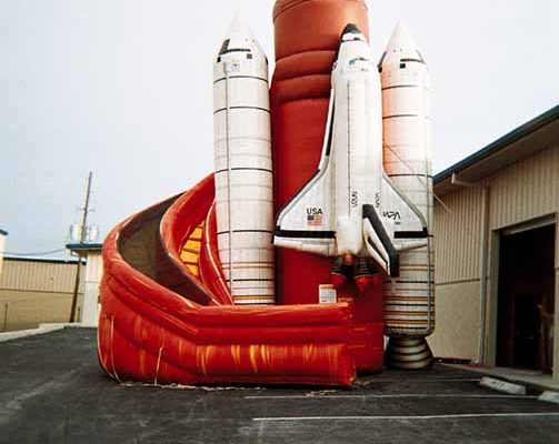 Space Shuttle Turbo Slide Rental 6