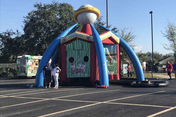 Sports 5 in 1 inflatable | Combo Sports Party Rental