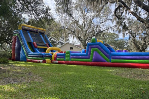 70 foot inflatable obstacle course