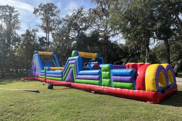 70 foot obstacle course rental
