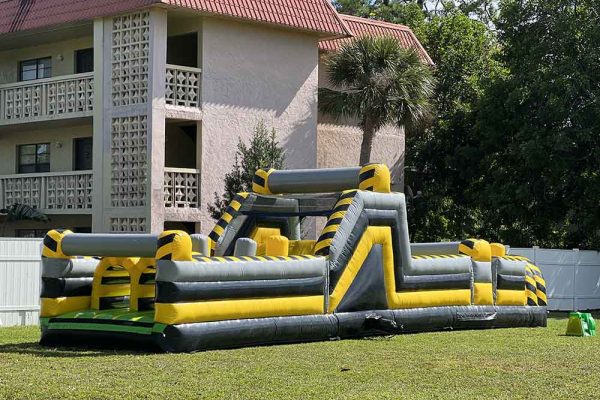 Atomic Obstacle Course | Inflatable Climbing Wall Competition