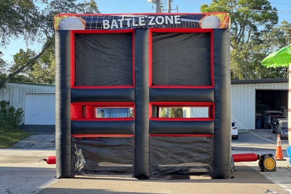 Battle Zone | Played Like 9 Square in the Air | 4 Player Inflatable