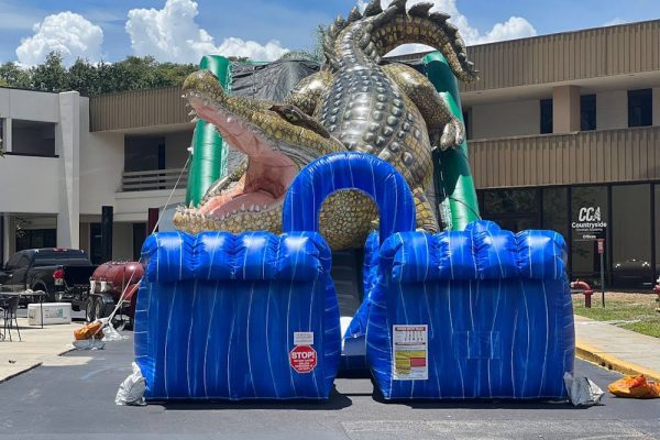 King Croc Inflatable Slide Rental