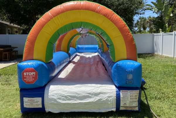 Rainbow Slip and Slide | Inflatable Slip and Slide Rental