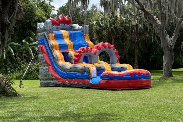 Lava Surge Inflatable Slide