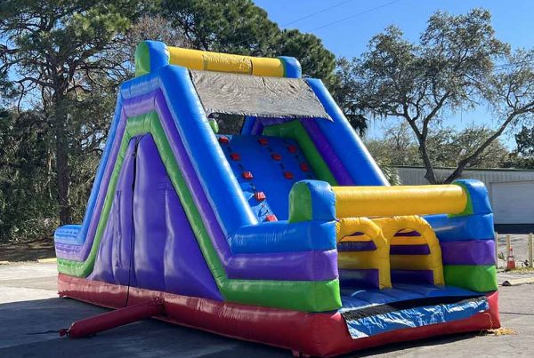 Rock Slide | Inflatable Rock Wall Obstacle Course Rental